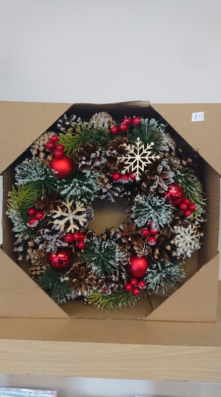 Wooden wreaths